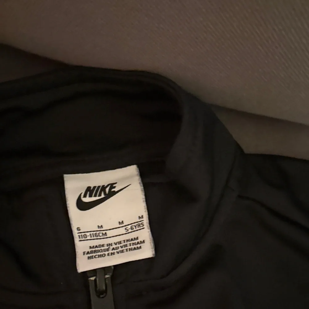 Nike Black Tracksuit with White Swoosh Logos - Picture 2 of 2